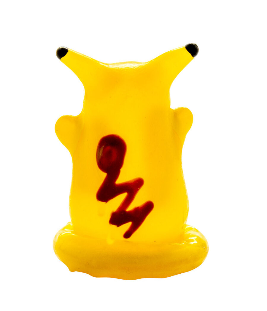 CONDOMERIE - PRÉSERVATIFS FANTAISIE PEINTS À LA MAIN SOURIS JAUNE