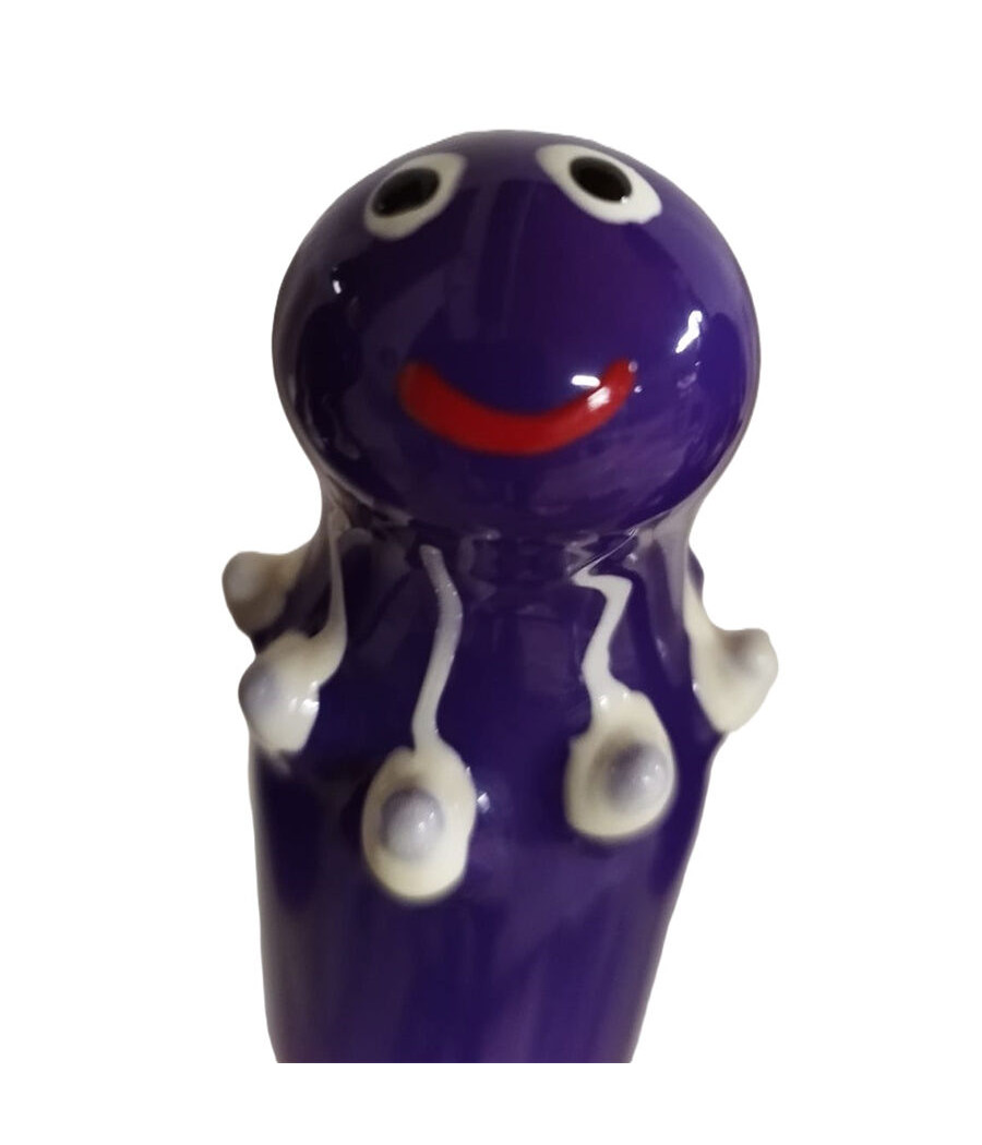 CONDOMERIE - PRESERVATIVOS NOVIDADES PINTADOS À MÃO POLVO ROXO