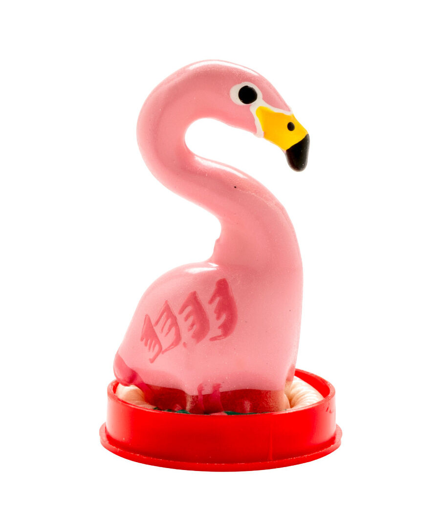 CONDOMERIE - HANDBEMALTE NEUHEITSKONDOME FLAMINGO PINK