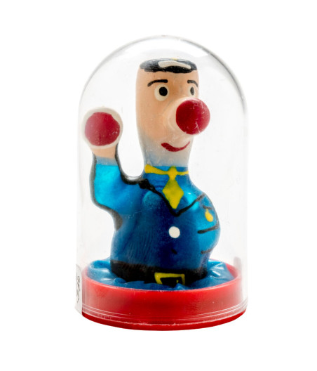 CONDOMERIE - PRÉSERVATIFS FANTAISIE PEINTS À LA MAIN POLICEMAN