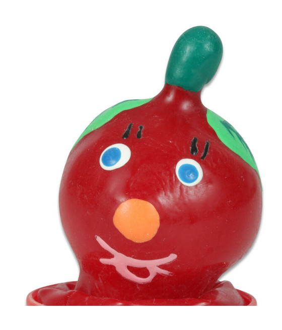 CONDOMERIE - HANDPAINTED NOVELTY CONDOMS TOMATO
