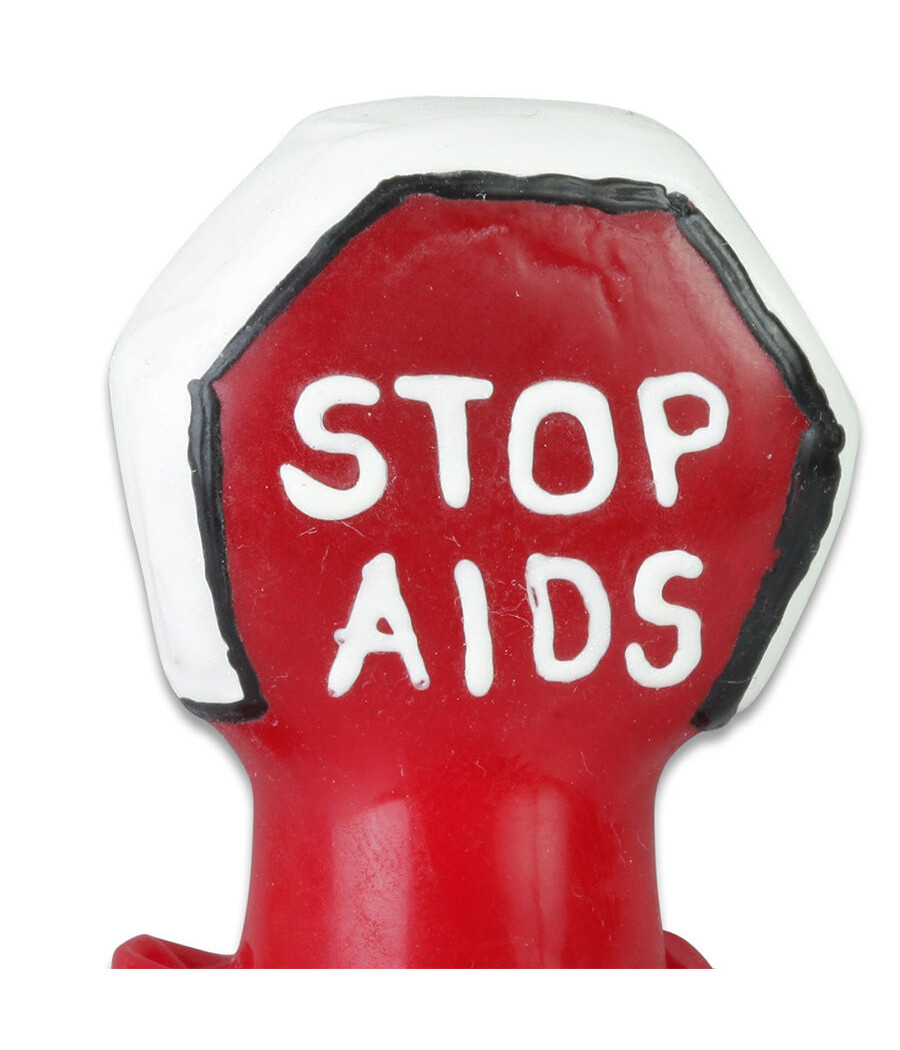 CONDOMERIE - PRESERVATIVI NOVITÀ DIPINTI A MANO STOP AIDS