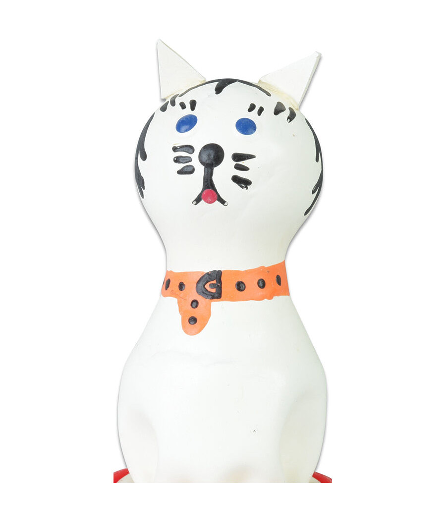 CONDOMERIE - HANDBEMALTE NEUHEITSKONDOME KATZE WEISS