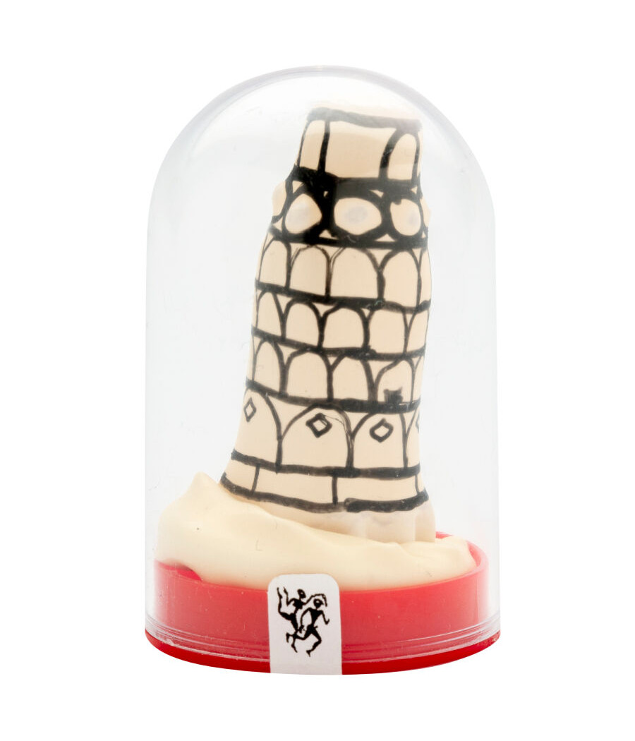CONDOMERIE - PRESERVATIVOS NOVIDADES PINTADOS À MÃO TORRE DE PISA