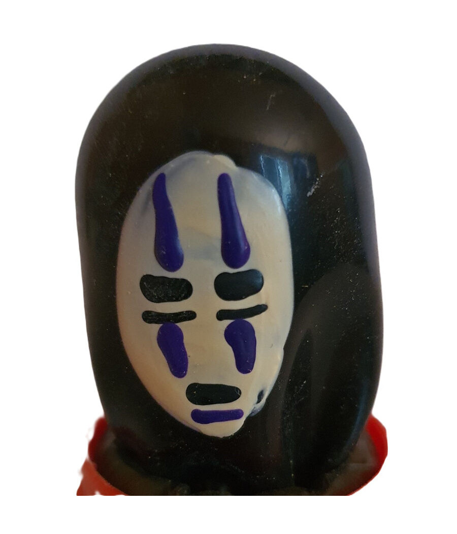 CONDOMERIE - HANDPAINTED NOVELTY CONDOMS MASK GHOST BLACK