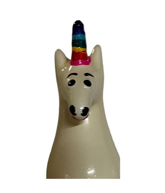 CONDOMERIE - PRÉSERVATIFS FANTAISIE PEINTS À LA MAIN LICORNE ARC-EN-CIEL