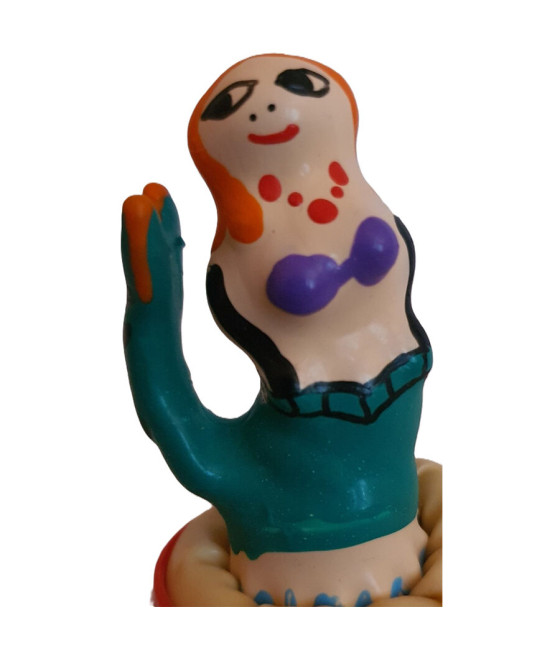 CONDOMERIE - PRÉSERVATIFS FANTAISIE PEINTS À LA MAIN SIRÈNE