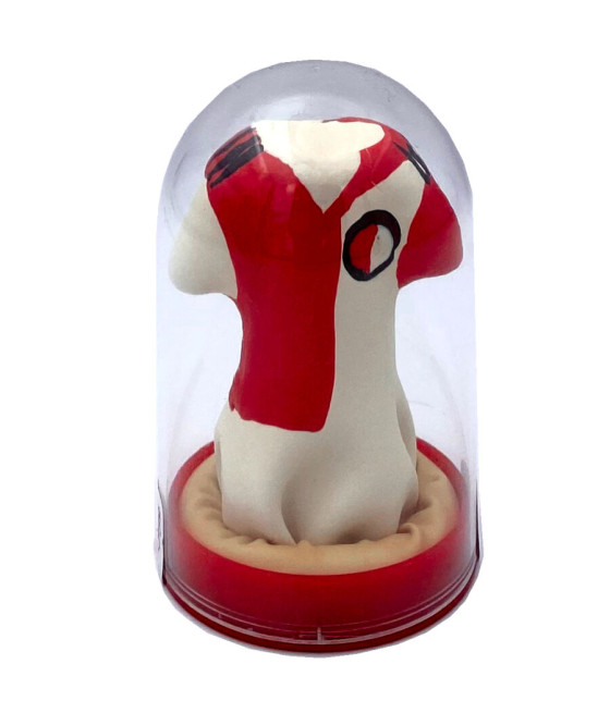 CONDOMERIE - HANDPAINTED NOVELTY CONDOMS FEYENOORD SHIRT