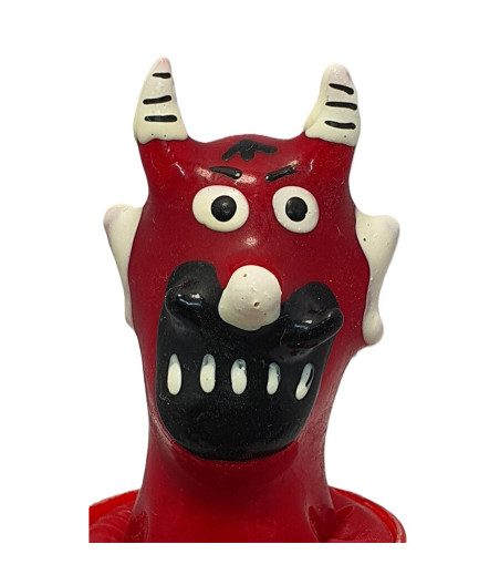CONDOMERIE - HANDBEMALTE NEUHEITSKONDOME DEVILS MOUTH MODELL 2