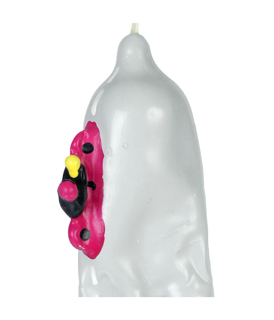 CONDOMERIE - PRÉSERVATIFS FANTAISIE PEINTS À LA MAIN MOTO XL