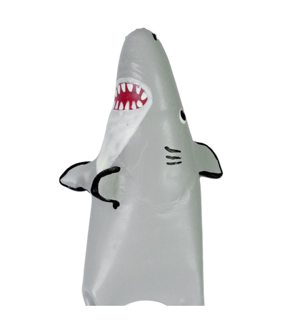 CONDOMERIE - PRÉSERVATIFS FANTAISIE PEINTS À LA MAIN MODÈLE REQUIN XL