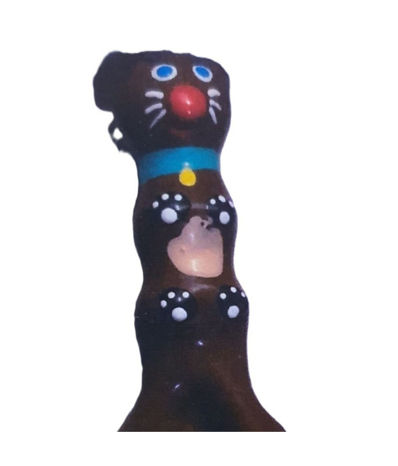 CONDOMERIE - PRESERVATIVOS NOVIDADES PINTADOS À MÃO BROWN DACHSHUND XL