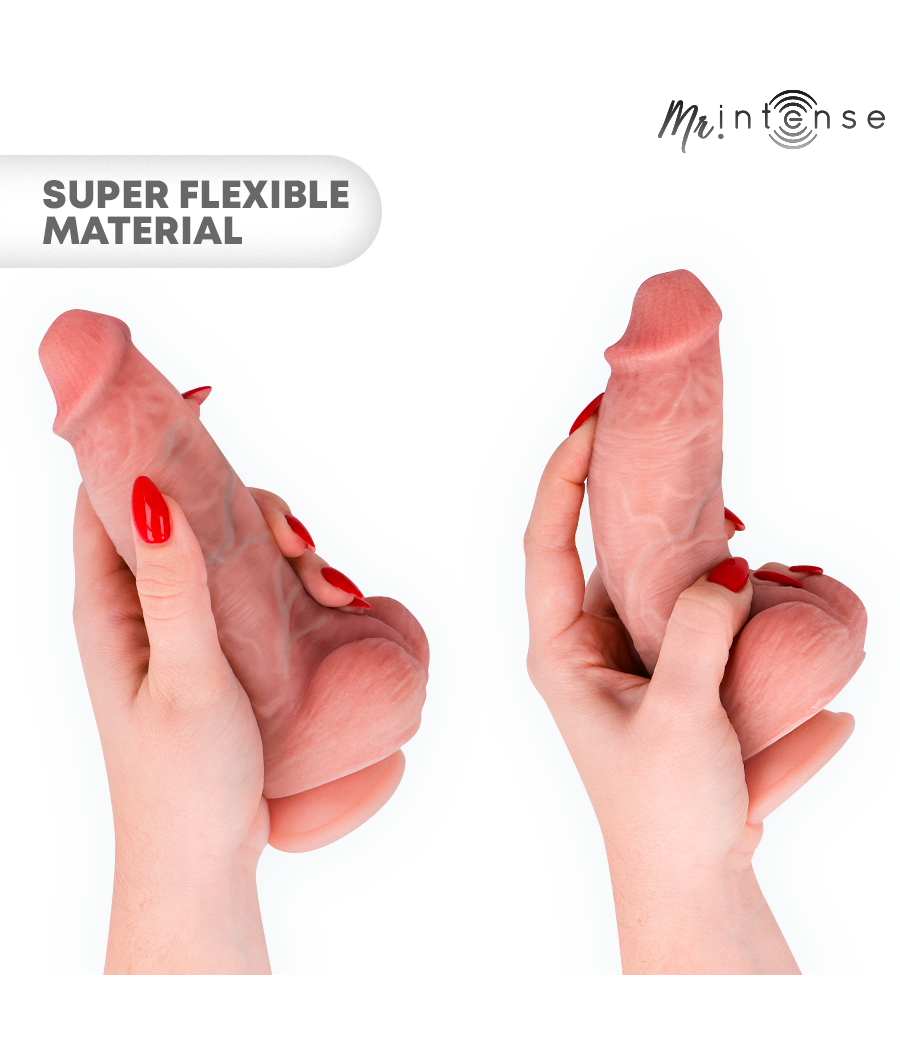 MR INTENSE - KLEINER SPENCER SILIKONDILDO 19 CM -Ø- 4,5 CM