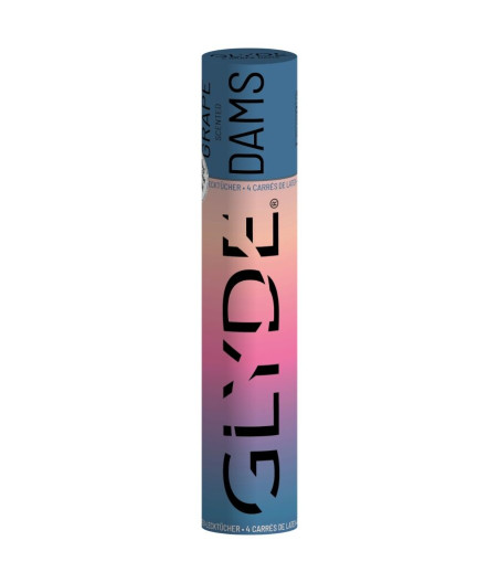 SHEER GLYDE - DAMS LÁMINAS LATEX SEXO ORAL UVAS
