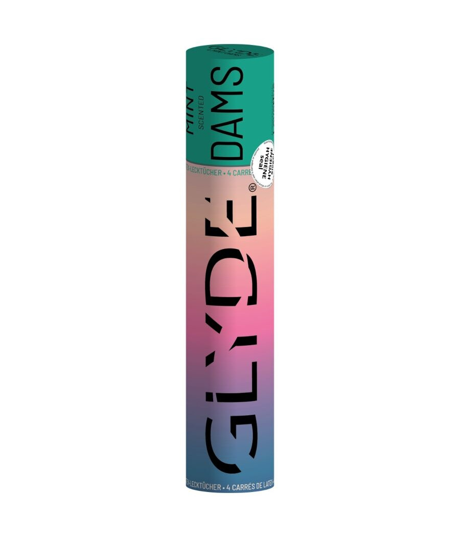 SHEER GLYDE - DAMS LAMINAS LATEX ORAL SEX MINT