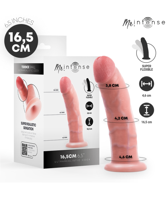MR INTENSE - PICCOLO DILDO TERENCE 16,5 CM -Ø- 4,6 CM