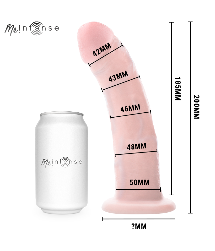 MR INTENSE - MÉDIO TERENCE DILDO 20 CM -Ø- 5 CM