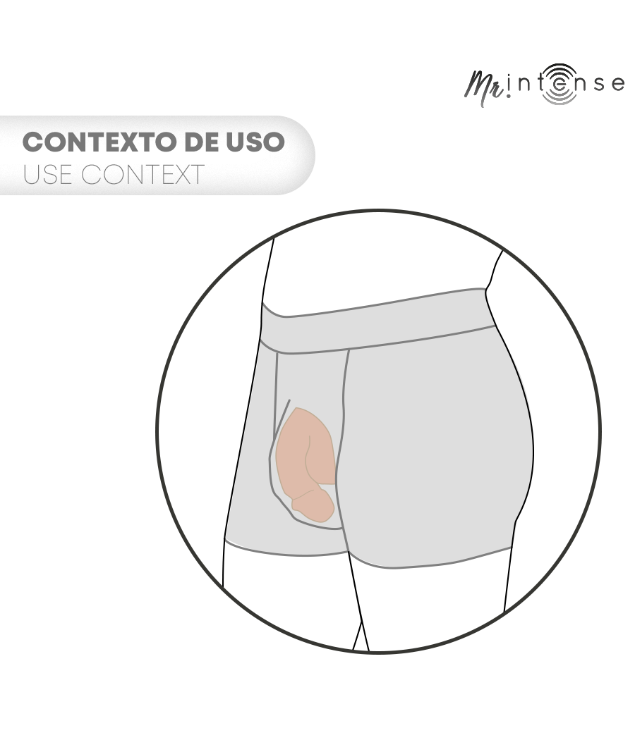 MR INTENSE - FLOPPY TALLA S PACKER REALÍSTICO