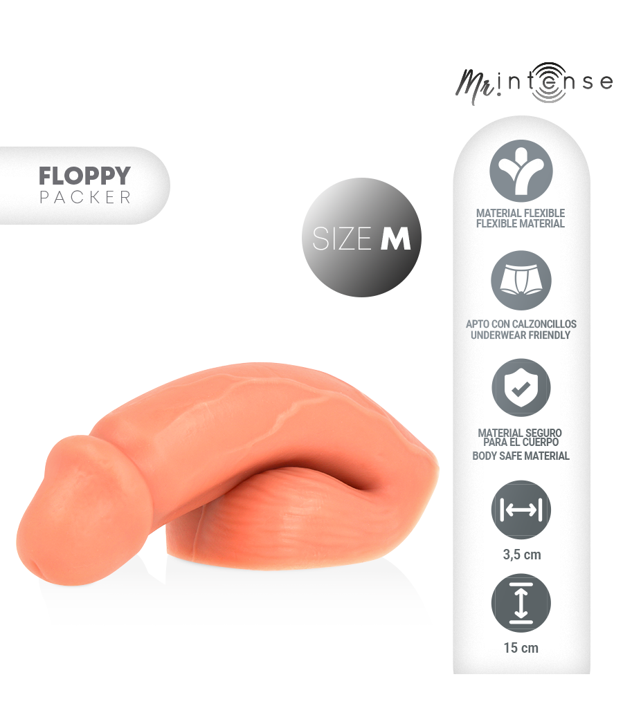 MR INTENSE - FLOPPY TALLA M PACKER REALÍSTICO