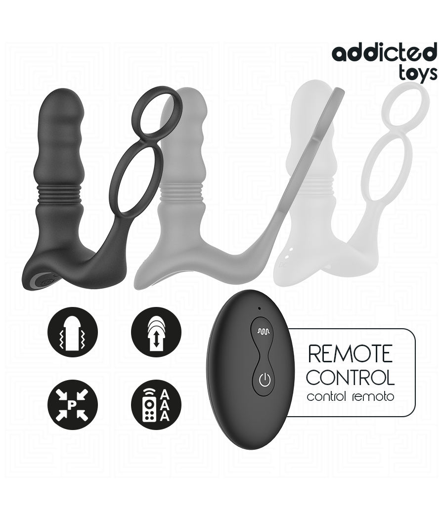 ADDICTED TOYS - ANNEAU PROSTATIQUE UP&DOWN