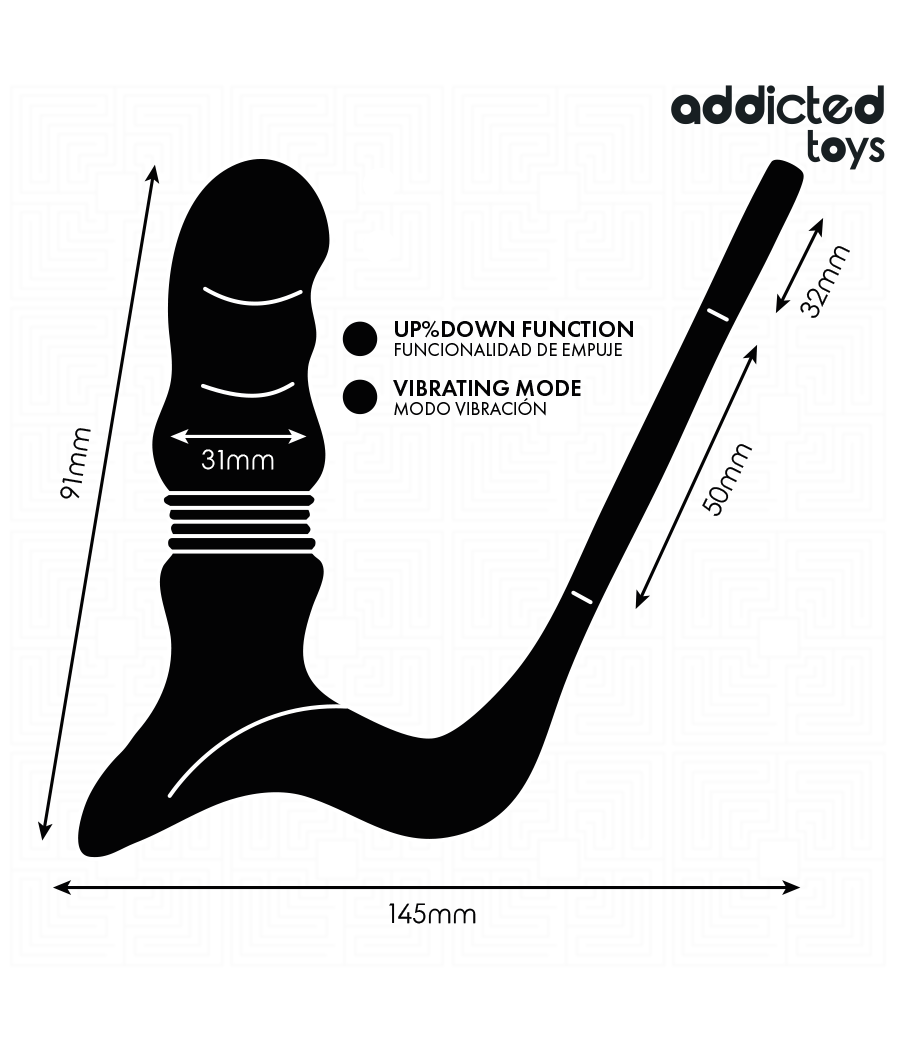 ADDICTED TOYS - UP&DOWN PROSTATIC RING