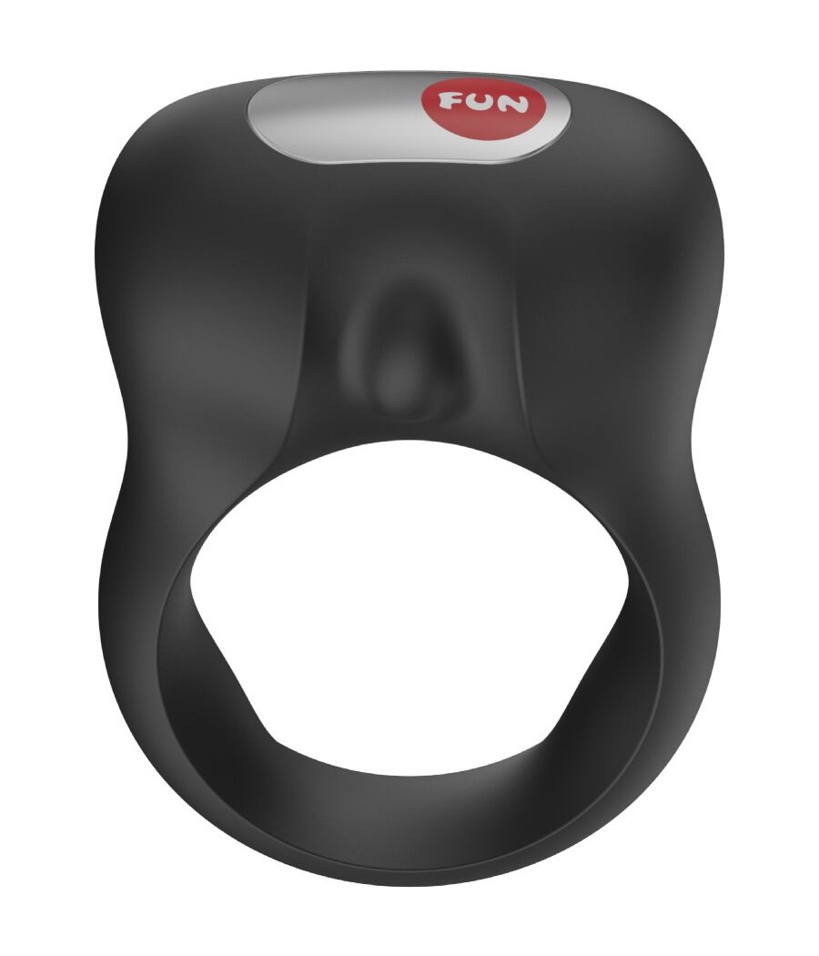 FUN FACTORY - STEADY ANILLO VIBRADOR PENE NEGRO