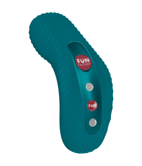FUN FACTORY - VIBRADOR LAYA III LAY-ON VERDE GARRAFA