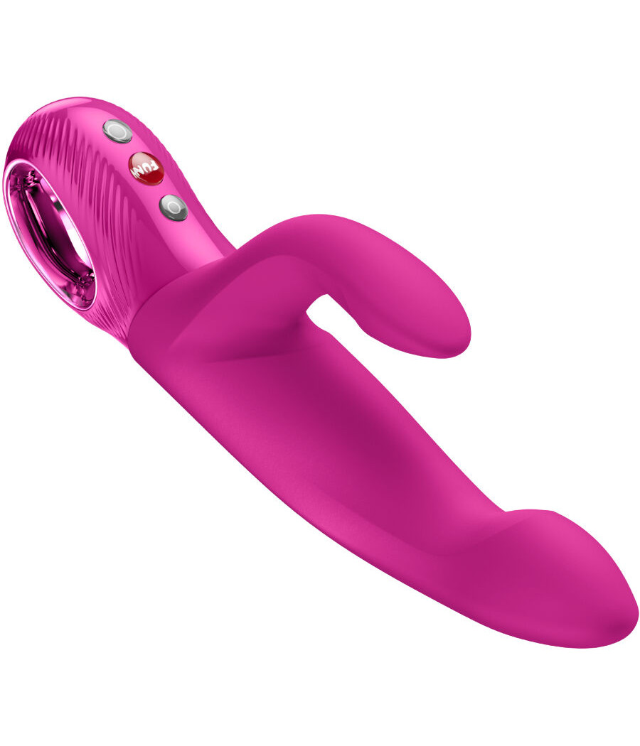 FUN FACTORY - BI STRONIC IMMERSE CONEJO ESTIMULADOR DE EMPUJE MAGENTA