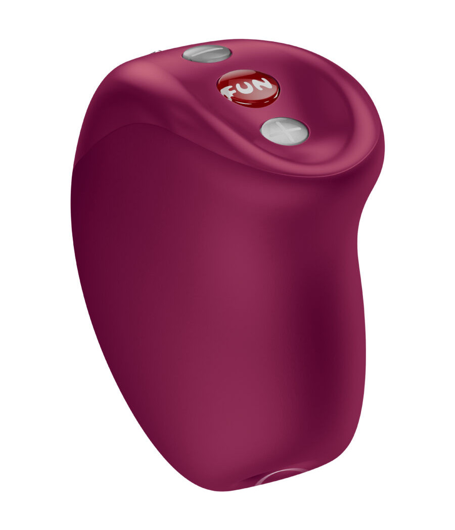 FUN FACTORY - VIBRADOR MEA AIR PULSE VERMELHO VINHO