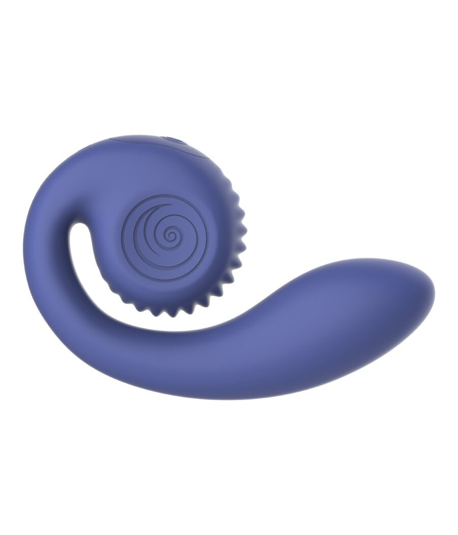 SNAIL VIBE - GIZI LITE VIBRADOR DUAL PUNTO G Y CLÍTORIS MORADO