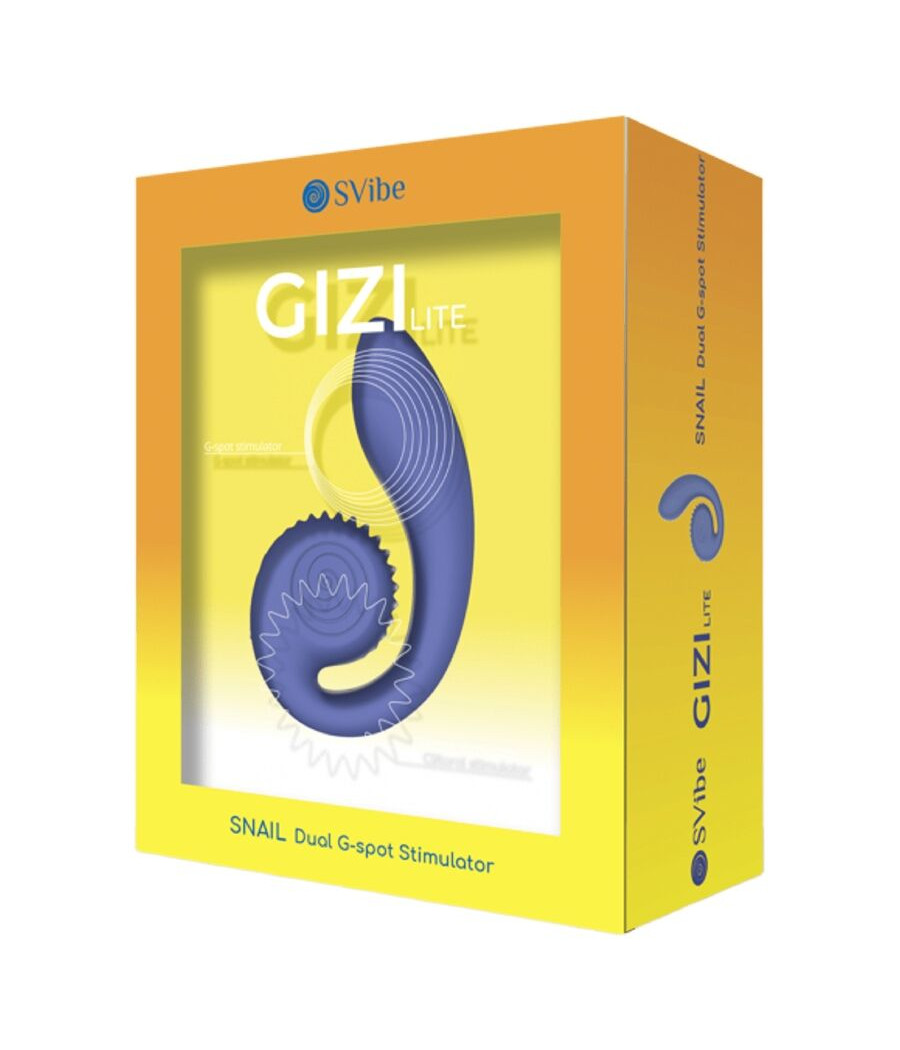 SNAIL VIBE - VIBRATORE VIOLA GIZI LITE DOPPIO PUNTO G E CLITORIDEO
