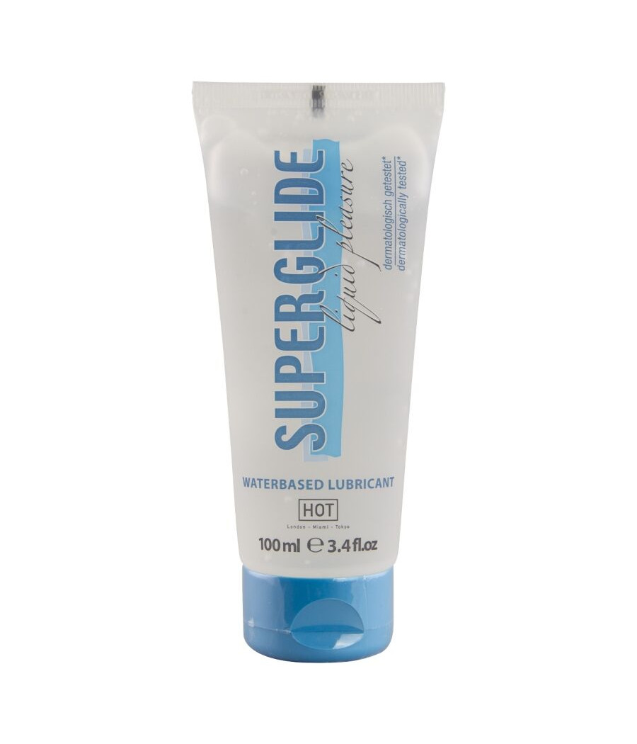 HOT - SUPERGLIDE LIQUID PLEASURE LUBRIFICANTE A BASE D'ACQUA 100 ML