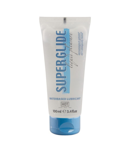 HOT - SUPERGLIDE LUBRIFICANTE À BASE DE ÁGUA 100 ML