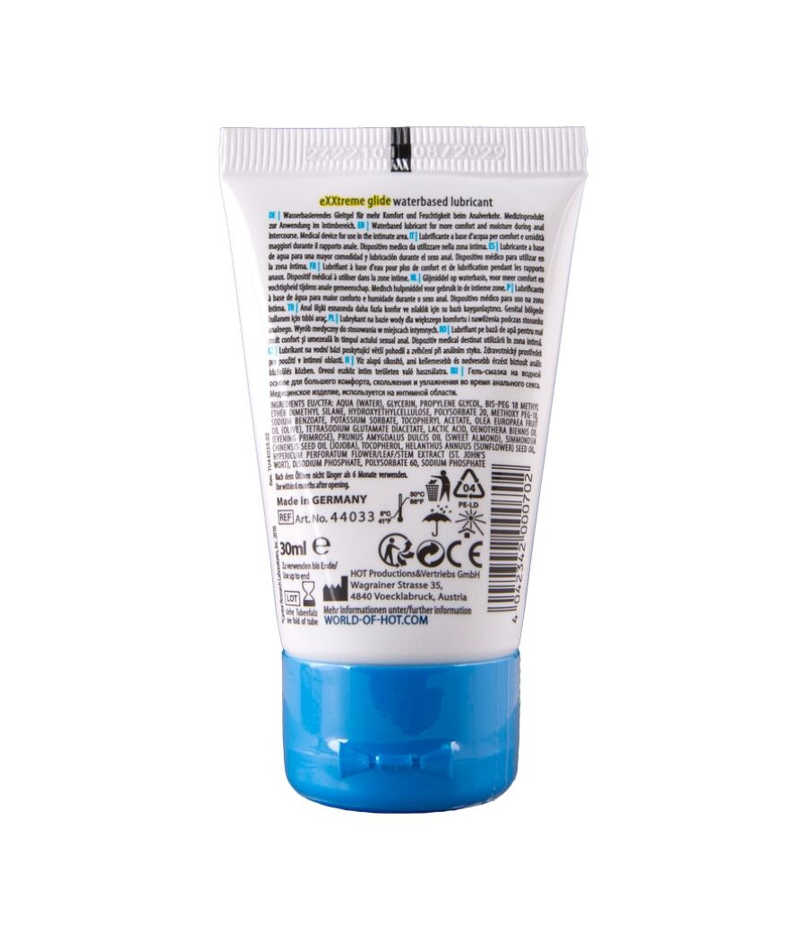 HOT - EXXTREME GLIDE LUBRIFIANT À BASE D'EAU + HUILE DE CONFORT A+ 30 ml