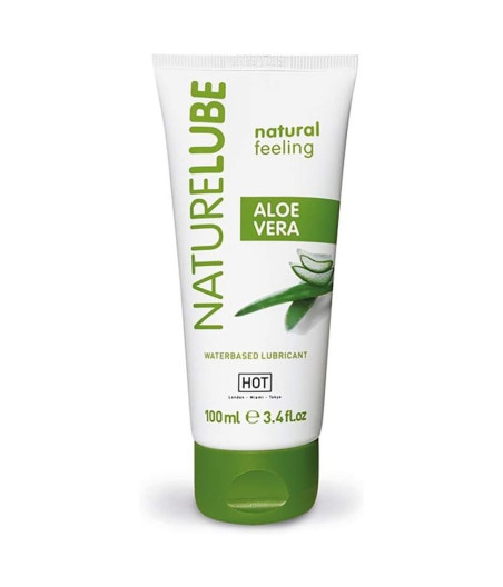HOT - NATURE GLEITGEL AUF WASSERBASIS MIT ALOE VERA 100 ML