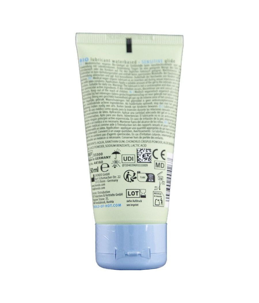 HOT - BIO LUBRIFIANT À BASE D'EAU SENSITIV 50 ML