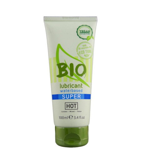 HOT - BIO LUBRICANT LUBRICANTE BIO BASE AGUA 100 ML