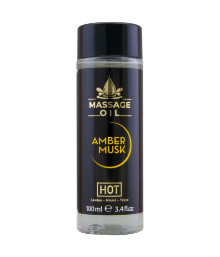 HOT - MASSAGEÖL AMBER & MOSCHUS 100 ML