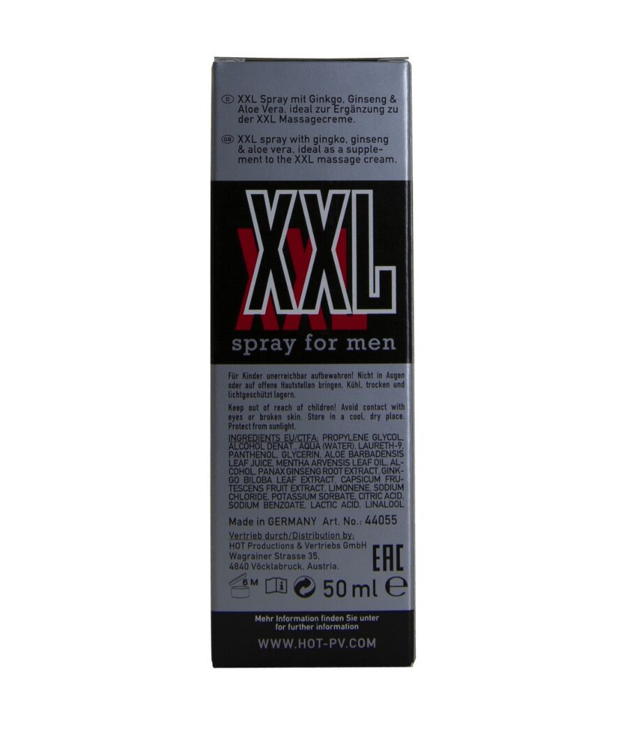 HOT - SPRAY XXL PARA HOMENS 50ML