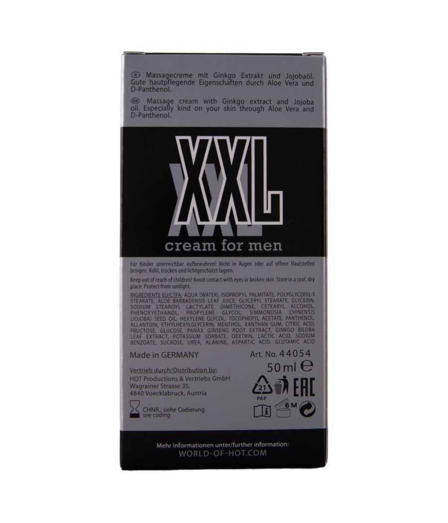 HOT - CRÈME XXL POUR HOMMES 50 ML
