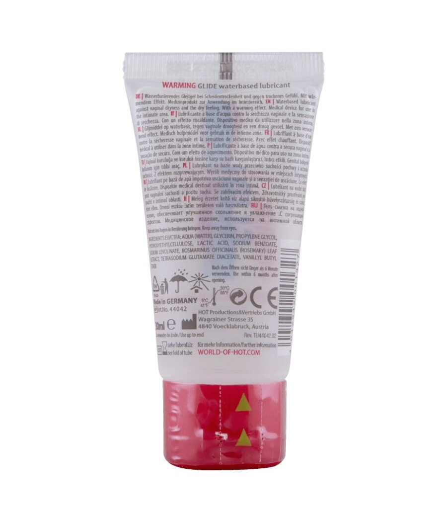 HOT - WARMENDES GLEITFLÜSSIGES GLEITMITTEL AUF WASSERBASIS 30 ML