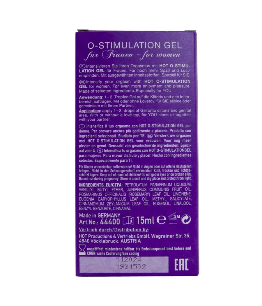 HOT - O-STIMULATION GEL FOR WOMEN 15 ML