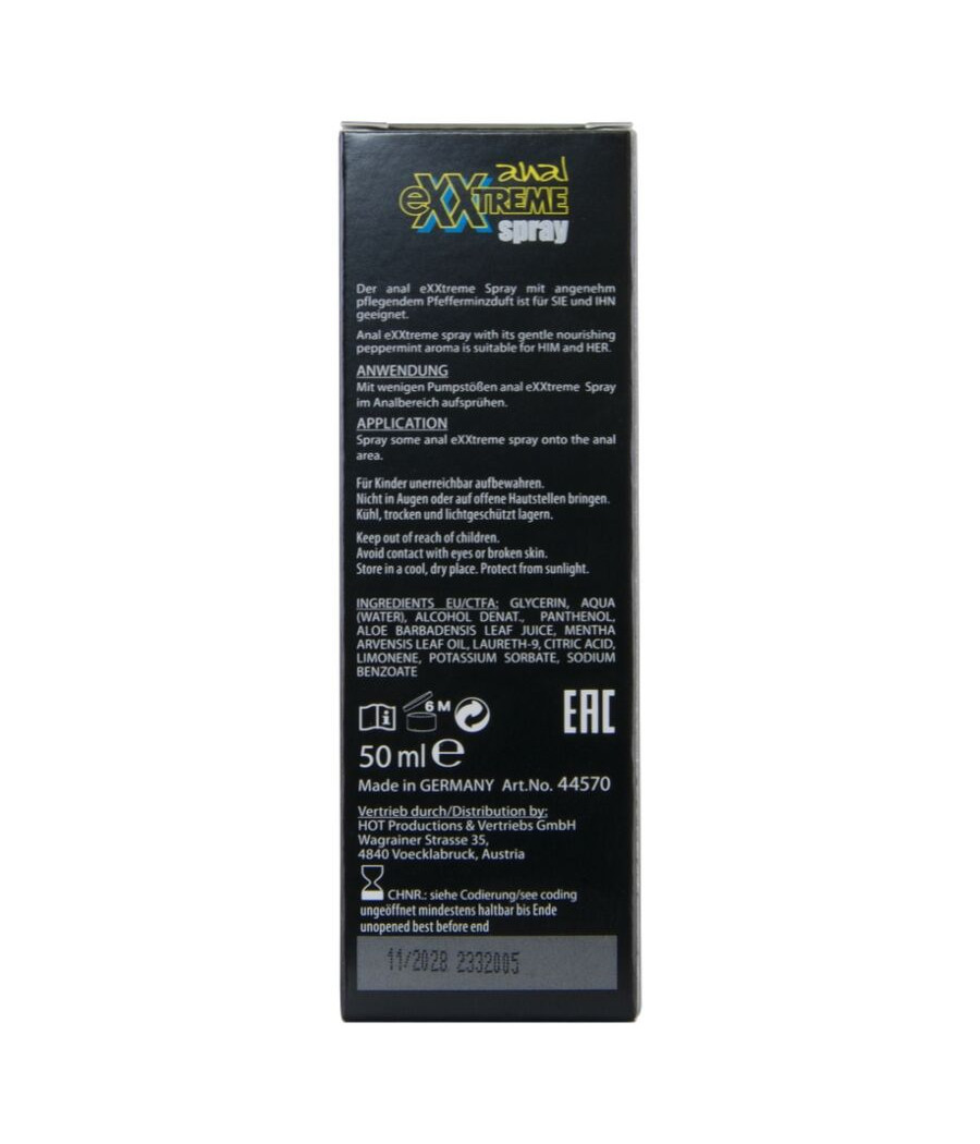 HOT - EXXTREME ANAL SPRAY 50 ML
