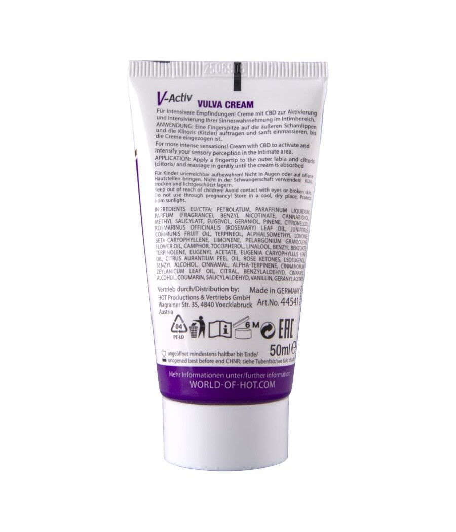 CHAUD - GANT DE CRÈME VULVAIRE CBD 50ML