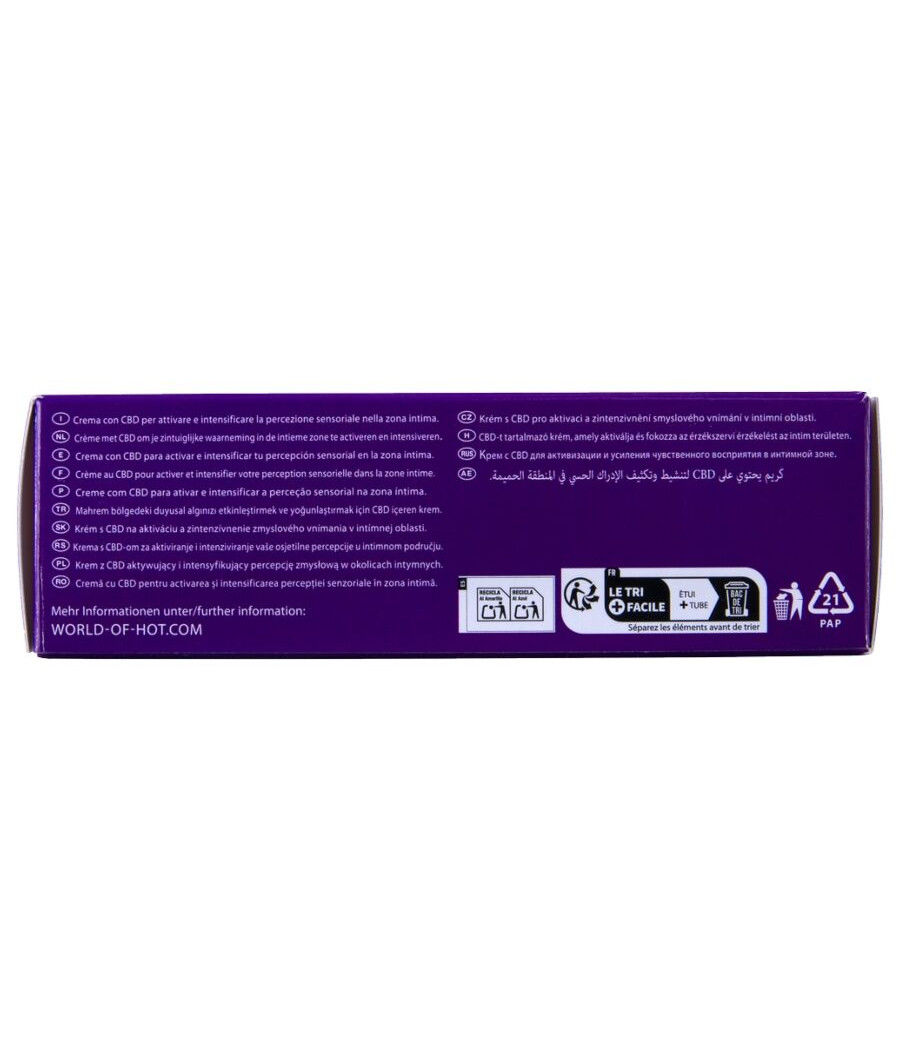 CHAUD - GANT DE CRÈME VULVAIRE CBD 50ML