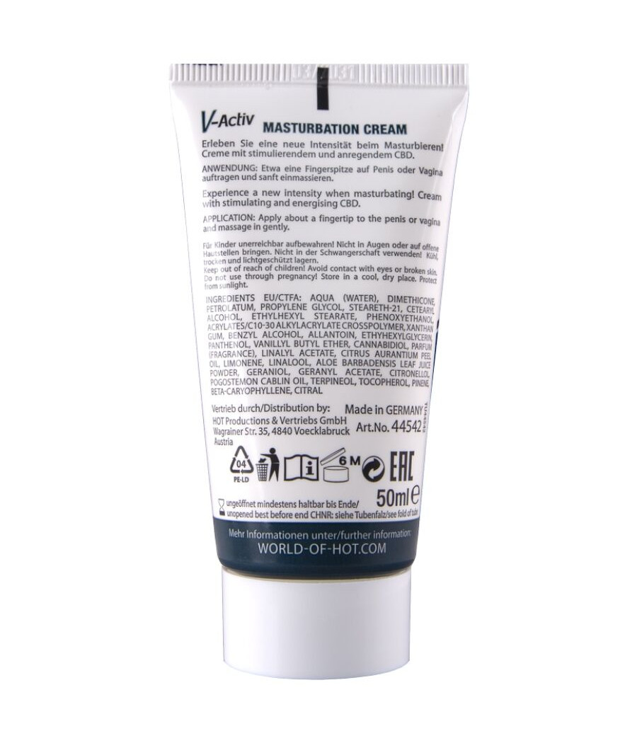 HOT - MASTURBATIONSCREME MIT CBD UNISEX 100ML