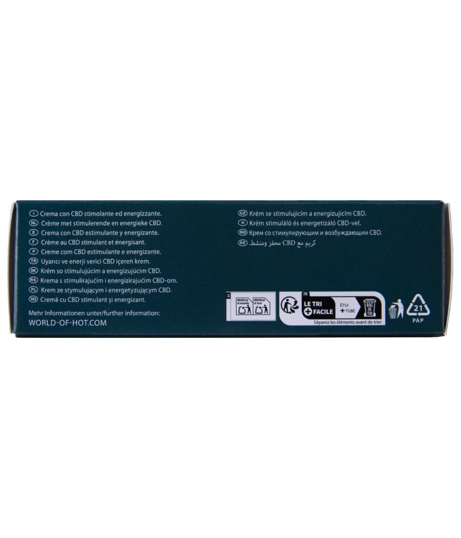 HOT - CREMA PER LA MASTURBAZIONE CON CBD - UNISEX 100ML