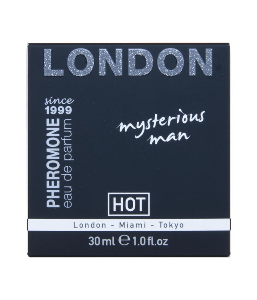 HOT - PERFUME CON FEROMONAS LONDON MYSTERIOUS HOMBRE 30 ML