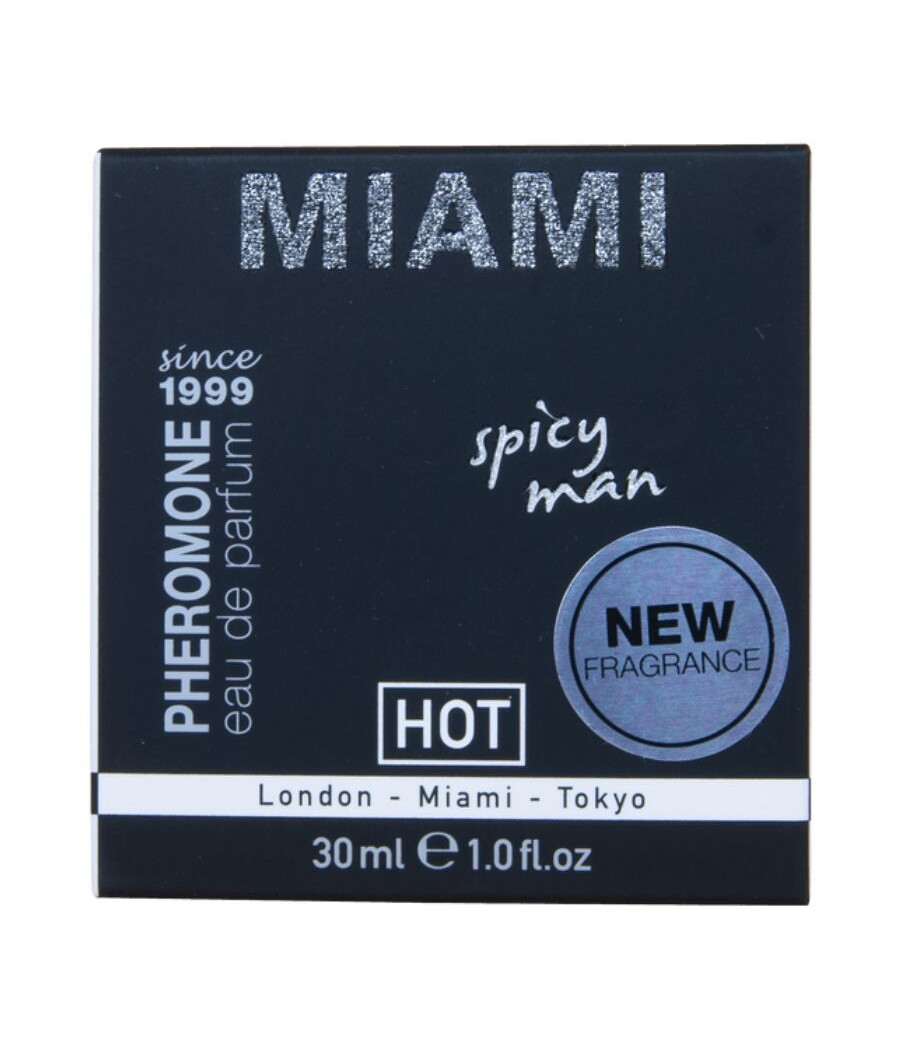 HOT - PARFUM AUX PHÉROMONES MIAMI SPICY MAN 30 ML