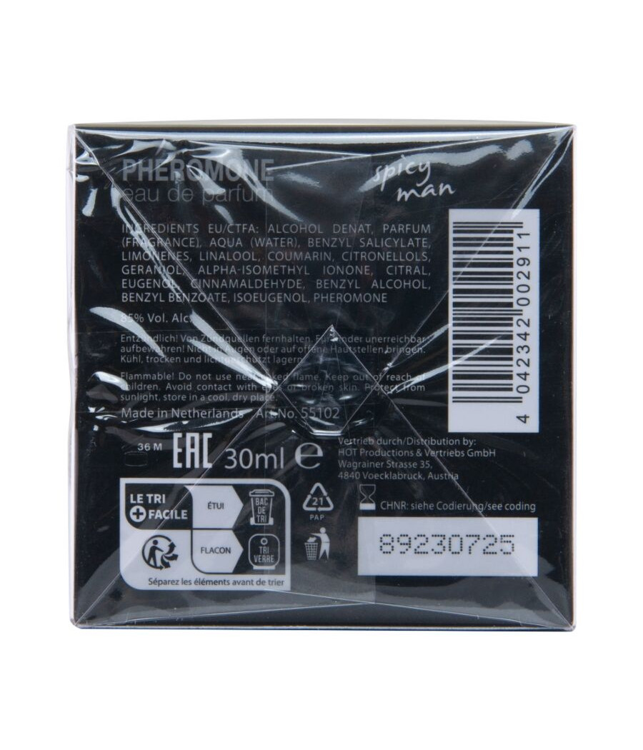 HOT - PERFUME DE FEROMÔNIOS MIAMI SPICY MAN 30 ML